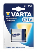 Varta Lithium Battery CR-P2 | 6 V DC | 1450 mAh | 1 - Läpipainopakkaus | Harmaa / Hopea Varta Lithium Battery CR-P2 | 6 V DC | 1450 mAh | 1 - Läpipainopakkaus | Harmaa / Hopea