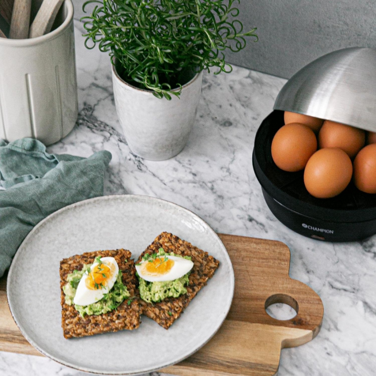 Champion Äggkokare Rostfri