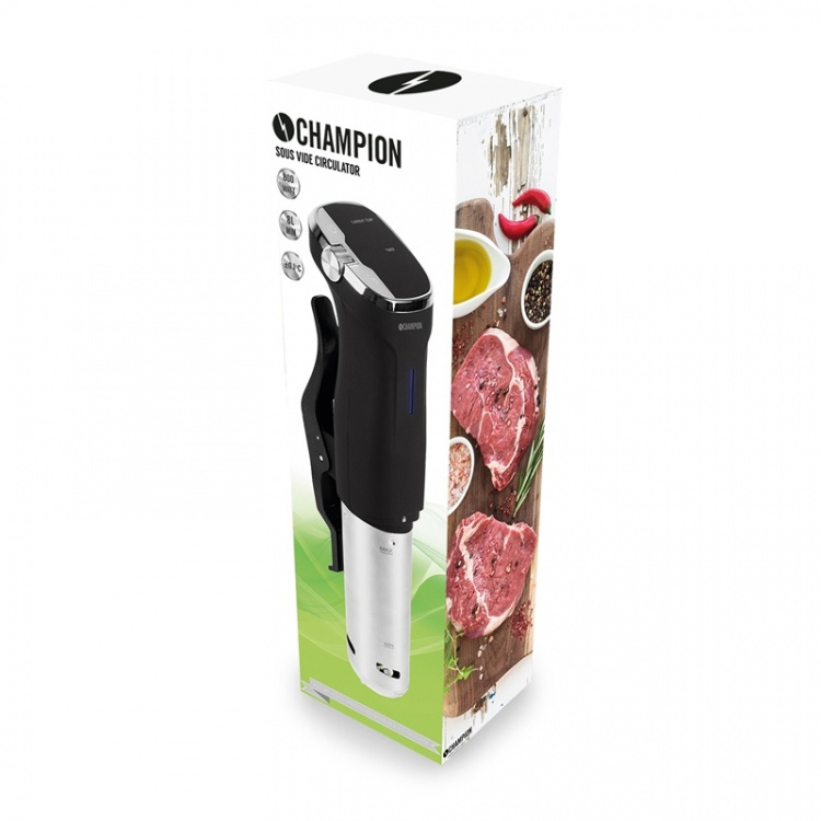 Champion Sous Vide Precision IPX7 800W SV310 ruostumaton teräs/musta Sous Vide Precision IPX7 800W SV310 ruostumaton teräs/musta