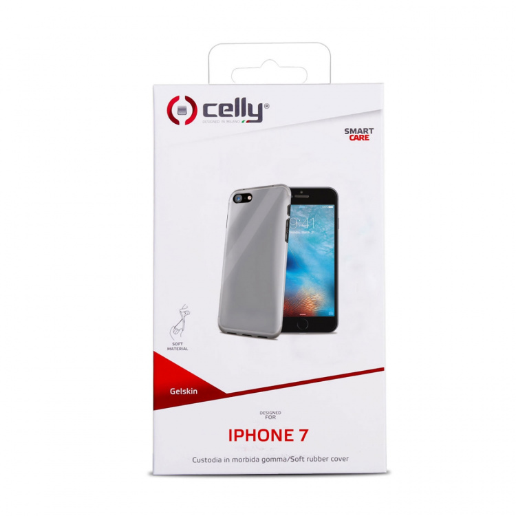 Celly Gelskin TPU suojakuori iPhone 7/8/SE 2020/SE 2022 Celly Gelskin TPU suojakuori iPhone 7/8/SE 2020/SE 2022