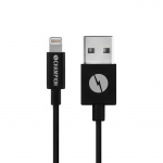 Champion USB-A Lightning-kaapeli 1m musta