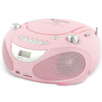Champion Boombox CD/Radio/MP3/USB Pink Champion Boombox CD/Radio/MP3/USB Pink
