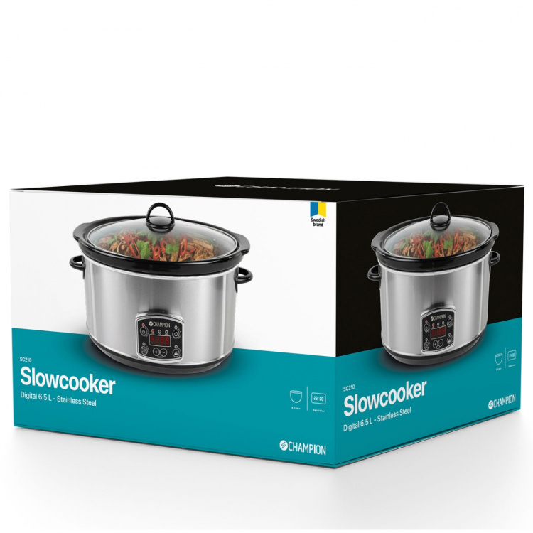 Champion Slowcooker 6,5l