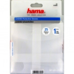 Hama CD DVD-Ficka I PP Transparent 25-Pack