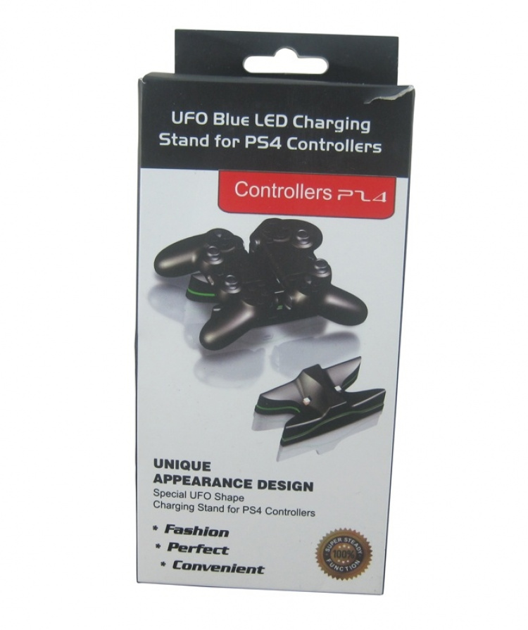 Kaksinkertainen latausasema PS4-ohjaimille Kaksinkertainen latausasema PS4-ohjaimille