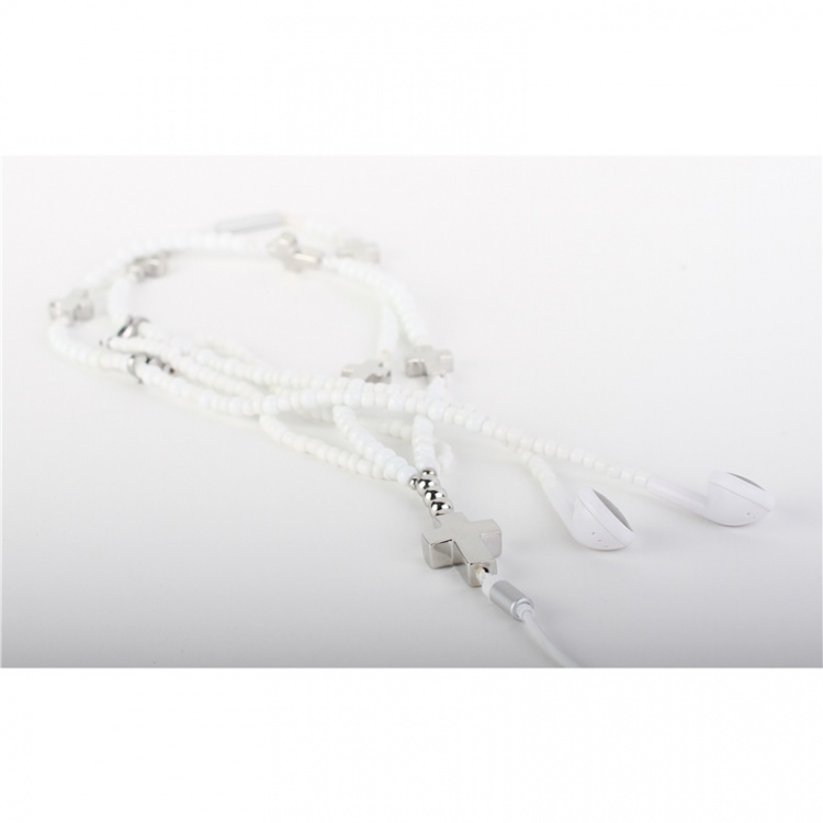 GEAR BY RBS Kuuloke HV-B Earbud Mic, Valkoinen