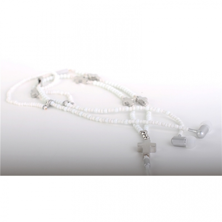 GEAR BY RBS Kuuloke HV-B In-Ear Mic, Valkoinen