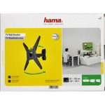 Hama Seinäkannatin Full Motion VESA 400x400 Black