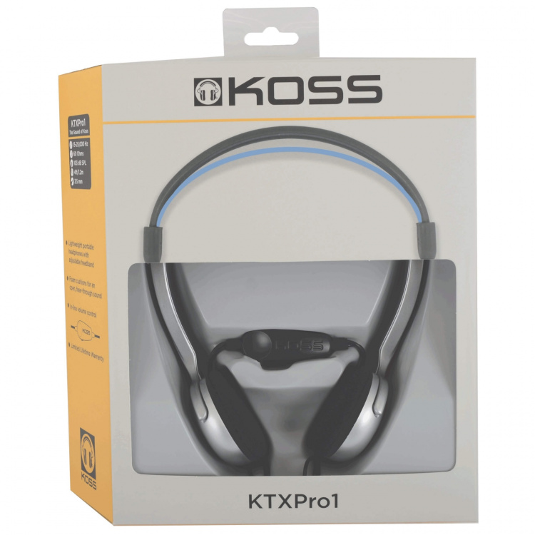 Koss KTX Pro1 On-Ear Silver/White