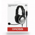 Koss Kuuloke SB45 USB Over-Ear Mic Musta/Hopea Koss Kuuloke SB45 USB Over-Ear Mic Musta/Hopea