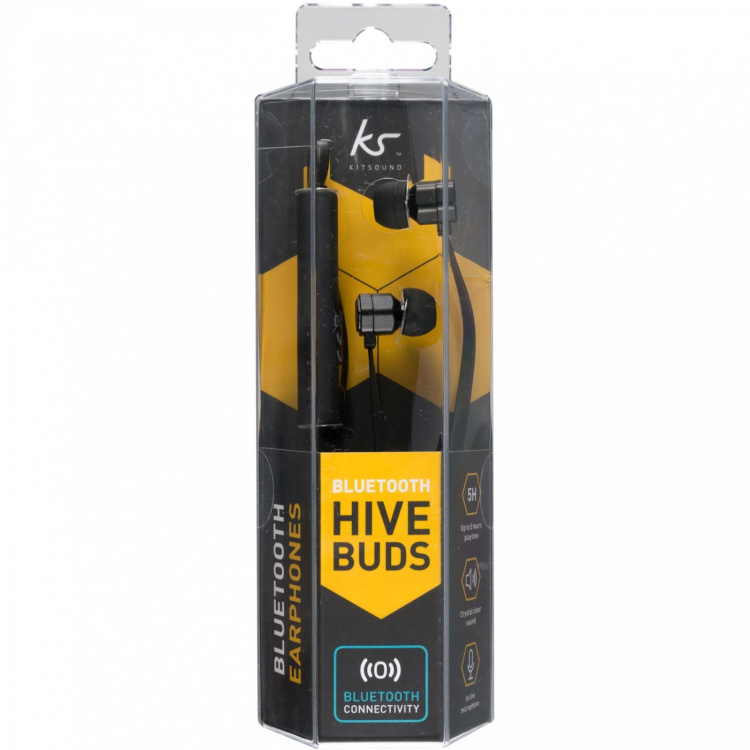 KitSound Hive In-Ear Mic Black