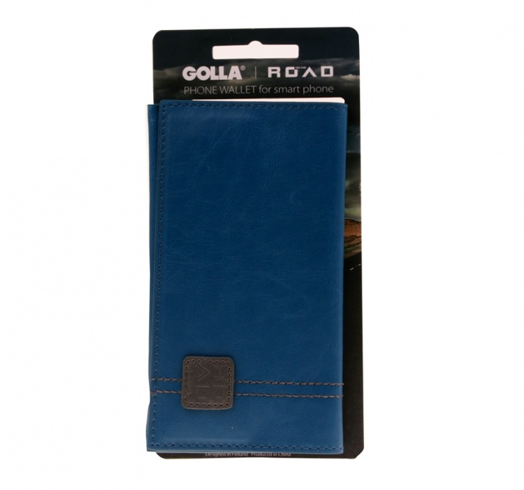 Golla Road Mobil Wallet Bill Blue Universal G1595