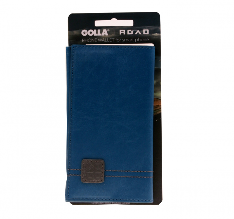 Golla Road Mobil Wallet Bill Blue Universal G1595