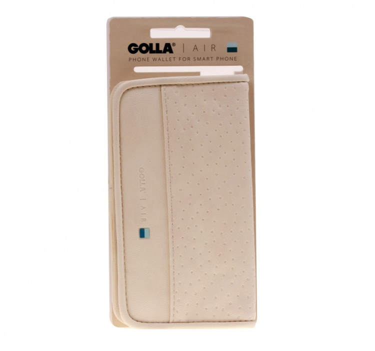 Golla Air Mobil Wallet Cream Universal G1622