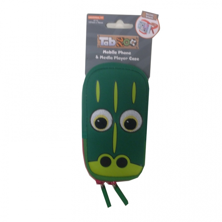 TABZOO Mobilebag Crocodile Universal Green