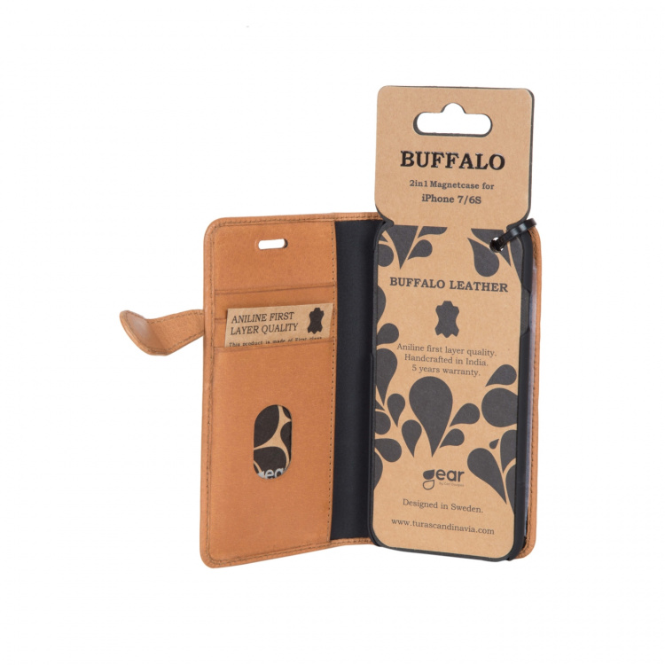 Buffalo Lompakko iPhone 6 / 6S Cognac