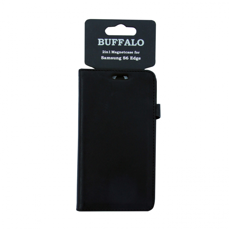 Buffalo Lompakko Samsung S6 Edge Musta Buffalo Lompakko Samsung S6 Edge Musta