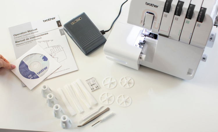 Brother Symaskin 3&4 Trådsoverlock Brother Symaskin 3&4 Trådsoverlock