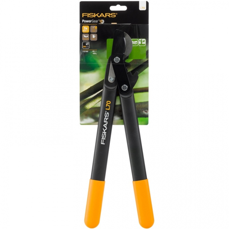 Fiskars L70 PowerGear-sivuleikkuri-sakset