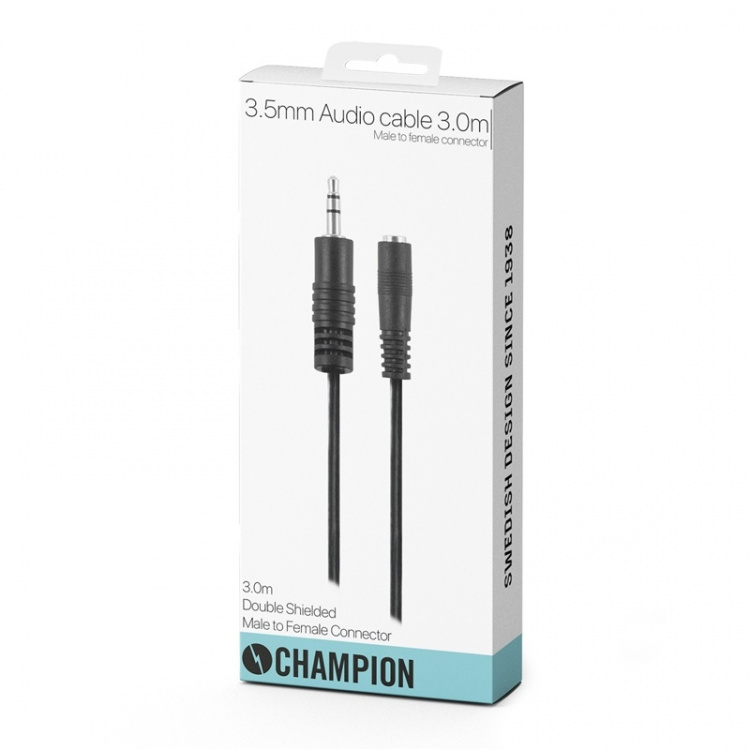 Champion 3,5mm - 3,5mm Hane-Hona 3.0m