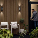 Philips Shadow Vägglampa LED 2x4,5W An Philips Shadow Vägglampa LED 2x4,5W An