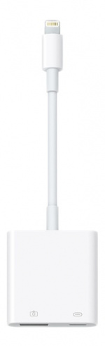 Apple Lightning - USB 3 -kamerasovitin, USB-A naaras, USB-C naaras Apple Lightning - USB 3 -kamerasovitin, USB-A naaras, USB-C naaras