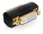Delock Adapteri Dual Link, DVI naa-naa, 24+5, musta