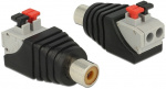 DeLOCK RCA sarjaliitin, RCA naaras, 5mm