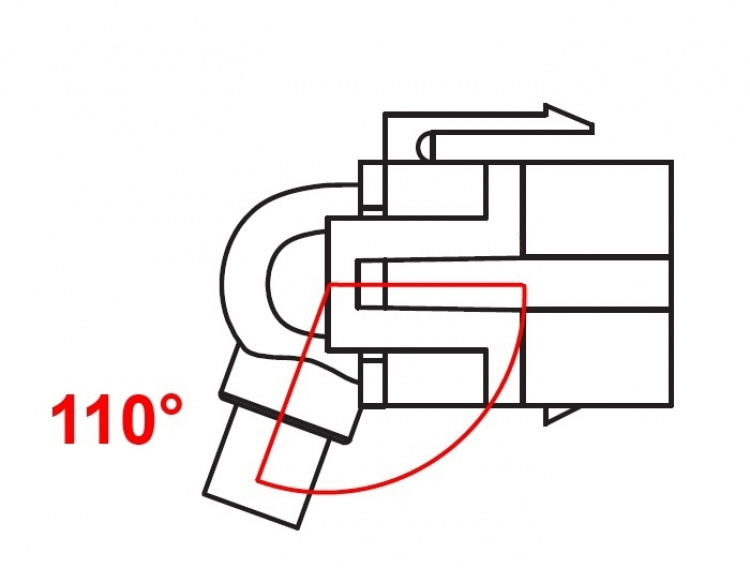 DeLOCK Keystone moduuli kaapelilla, HDMI na-na, 22cm, harmaa