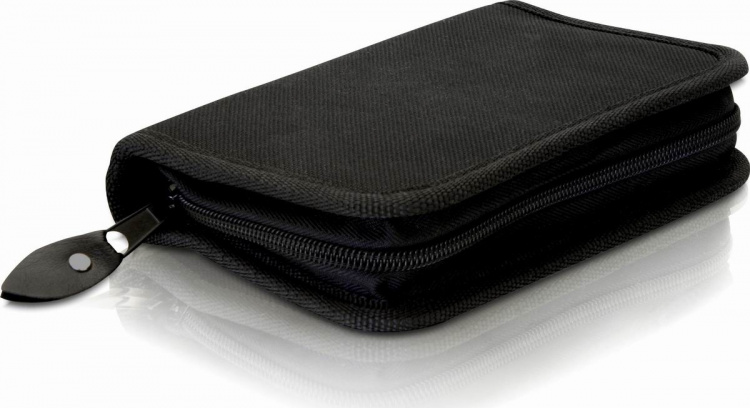 DeLOCK Kaapelilaukku, USB, headset-jousirullakaapelit + adaptereita