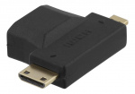 DELTACO HDMI-sovitin, HDMI naaras - uros mini HDMI ja micro HDMI uros DELTACO HDMI-sovitin, HDMI naaras - uros mini HDMI ja micro HDMI uros