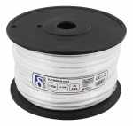 DELTACO Modulaarikaapeli, 6P, kerä, 100m, musta