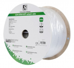 DELTACO U/UTP Cat6a asennuskaapeli, 305m kela, 500MHz, LSZH, valkoinen DELTACO U/UTP Cat6a asennuskaapeli, 305m kela, 500MHz, LSZH, valkoinen