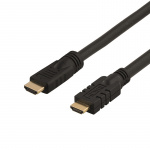 DELTACO aktiiv. HDMI-kaapeli, HDMI High Speed with Ethernet, 20m,musta DELTACO aktiiv. HDMI-kaapeli, HDMI High Speed with Ethernet, 20m,musta