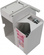 Säilytyslaatikko seteleille, 4 avainta, kiinnikkeet, beige Säilytyslaatikko seteleille, 4 avainta, kiinnikkeet, beige