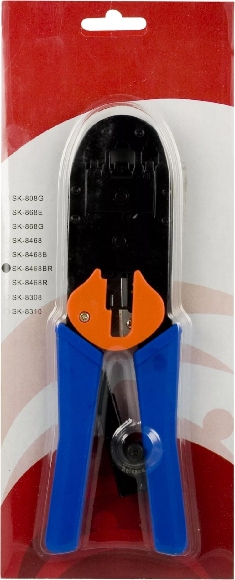 DELTACO Modulaarityökalu 4/6/8-pin-kaapelin katkaisuun/kuorintaan