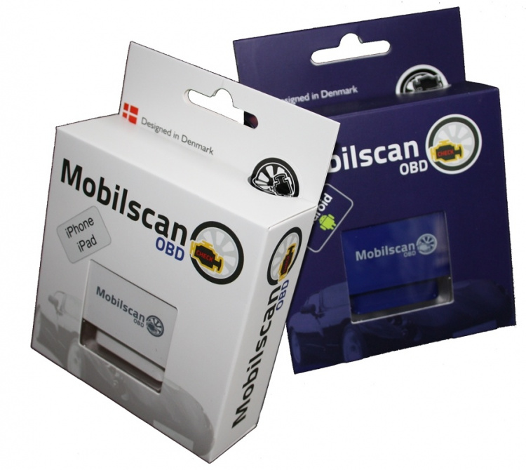 Mobilscan Android OBD adapteri, Bluetooth, OBD-vikakoodinlukija autoon