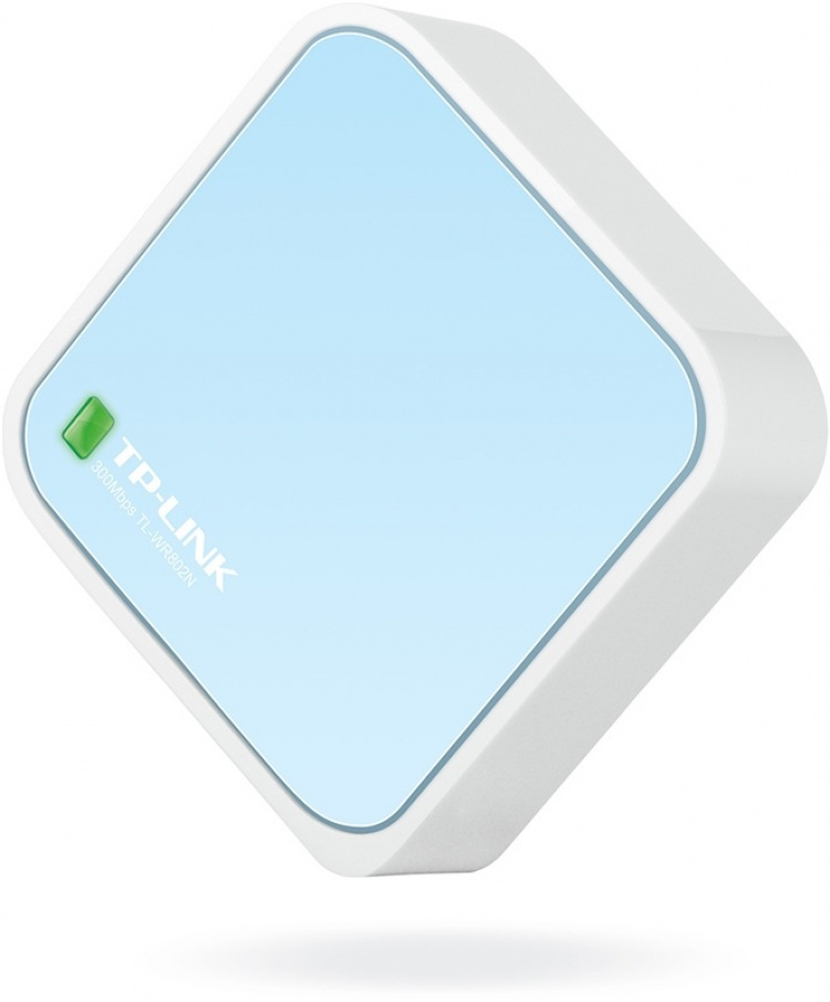 TP-LINK TL-WR802N, langaton nano N-reititin, valkoinen