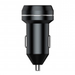 Champion Autolaturi 24W 2-porttinen musta Champion Autolaturi 24W 2-porttinen musta