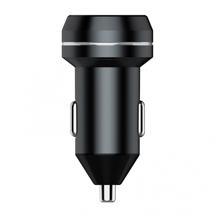 Champion Autolaturi 24W 2-porttinen musta Champion Autolaturi 24W 2-porttinen musta