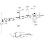 LogiLink Monitorställ/fot Dual 13-32 LogiLink Monitorställ/fot Dual 13-32