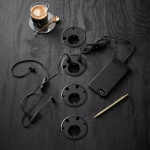 Kondator Powerdot pöytään upotett. virtapaneeli, 1xCEE 7/4, 2xUSB