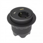 Powerdot Satellit PD10 - satellitti, CEE 7/4, HDMI, USB, musta Powerdot Satellit PD10 - satellitti, CEE 7/4, HDMI, USB, musta