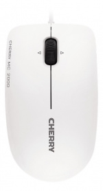 Cherry MC 2000 Corded Mouse, USB, 1600dpi, symmetrinen, vaaleanharmaa