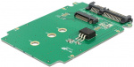 DeLOCK sovitin, 22-pinninen SATA - M.2, 6Gb/s, vihreä