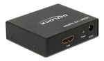 DeLOCK HDMI-jakaja, 1 sisääntulo ja 2 ulostuloa, 4K 30Hz, musta DeLOCK HDMI-jakaja, 1 sisääntulo ja 2 ulostuloa, 4K 30Hz, musta