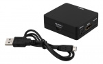 DELTACO Muunnin HDMI - HDMI +SPDIF/3,5mm, Ultra HD 30Hz, 5.1/2.1, must DELTACO Muunnin HDMI - HDMI +SPDIF/3,5mm, Ultra HD 30Hz, 5.1/2.1, must