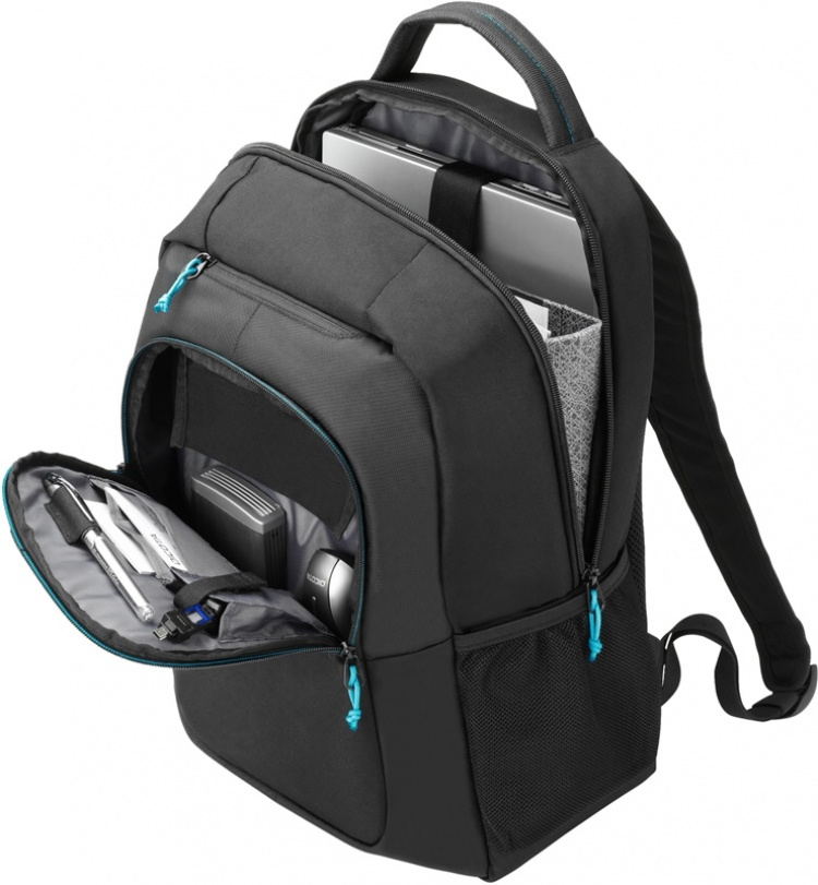 Dicota Spin Backpack, selkäreppu kannettaville, nylonia, 15,6