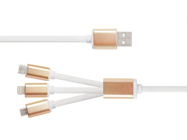 EPZI yleiskäytt. latauskaapeli, USB-C, Lightning, Micro USB, USB-A, 1m EPZI yleiskäytt. latauskaapeli, USB-C, Lightning, Micro USB, USB-A, 1m