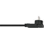 Jatkopistorasia Comfort-Line 6-Paikkaa 2.00 m Musta - Suojakosketin